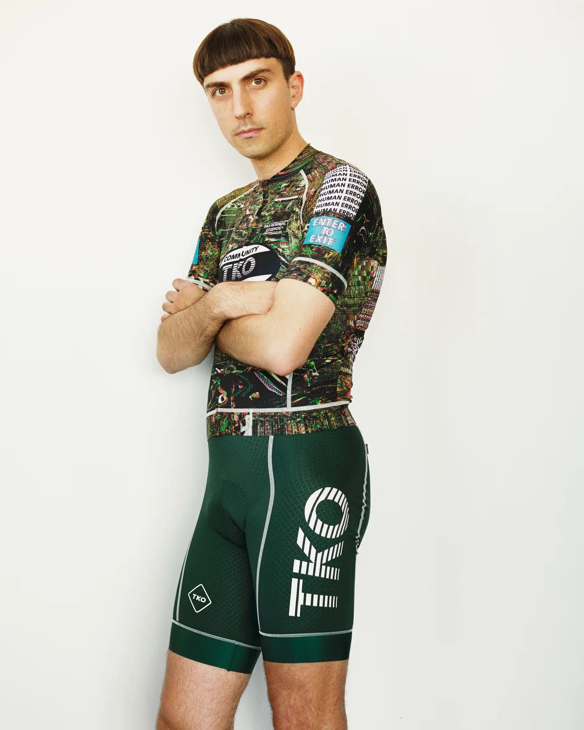 CAFÉ DU CYCLISTE Romy Jersey Chalk/FIre Men — Cycle Store Zurich